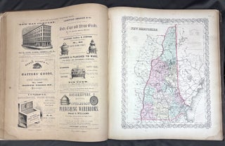 Colton's Atlas of America (1856), Philadelphia Commercial Edition