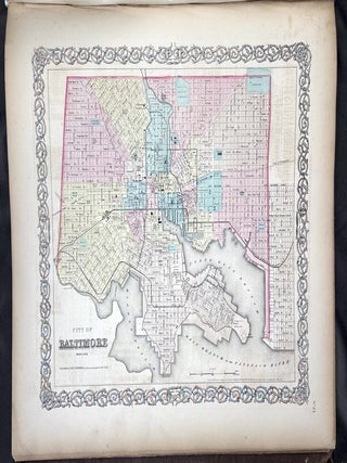 Colton's Atlas of America (1856), Philadelphia Commercial Edition