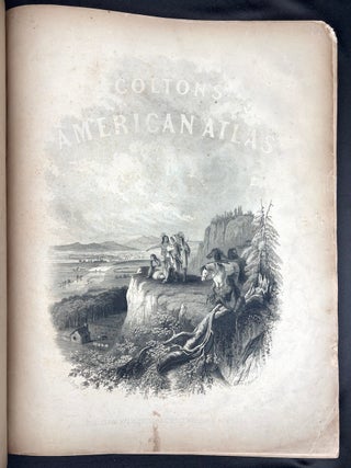 Colton's Atlas of America (1856), Philadelphia Commercial Edition