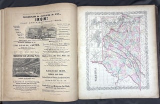 Colton's Atlas of America (1856), Philadelphia Commercial Edition