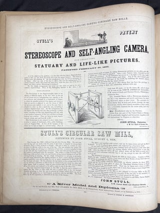 Colton's Atlas of America (1856), Philadelphia Commercial Edition