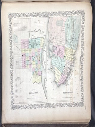 Colton's Atlas of America (1856), Philadelphia Commercial Edition