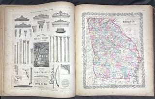 Colton's Atlas of America (1856), Philadelphia Commercial Edition