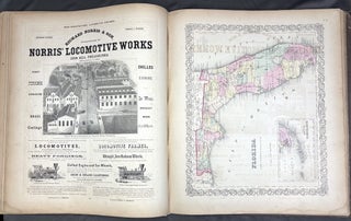 Colton's Atlas of America (1856), Philadelphia Commercial Edition
