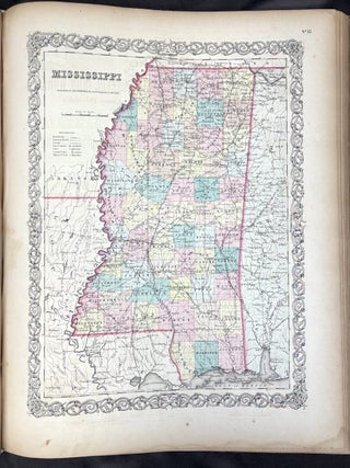 Colton's Atlas of America (1856), Philadelphia Commercial Edition