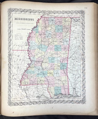 Colton's Atlas of America (1856), Philadelphia Commercial Edition