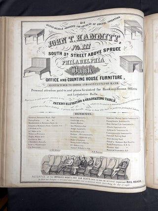 Colton's Atlas of America (1856), Philadelphia Commercial Edition