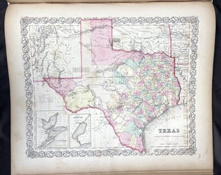 Colton's Atlas of America (1856), Philadelphia Commercial Edition