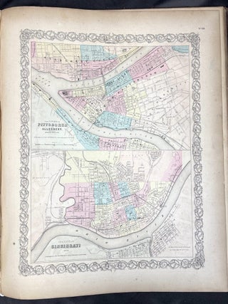 Colton's Atlas of America (1856), Philadelphia Commercial Edition