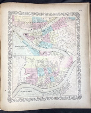 Colton's Atlas of America (1856), Philadelphia Commercial Edition