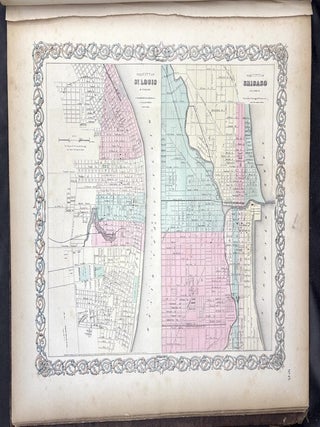 Colton's Atlas of America (1856), Philadelphia Commercial Edition