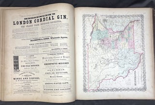 Colton's Atlas of America (1856), Philadelphia Commercial Edition