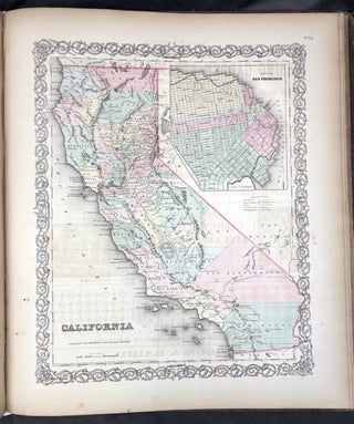 Colton's Atlas of America (1856), Philadelphia Commercial Edition