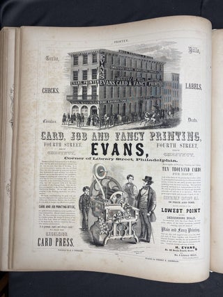 Colton's Atlas of America (1856), Philadelphia Commercial Edition