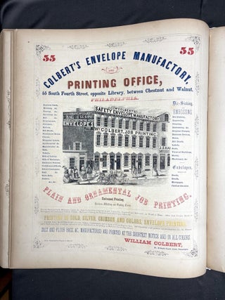 Colton's Atlas of America (1856), Philadelphia Commercial Edition