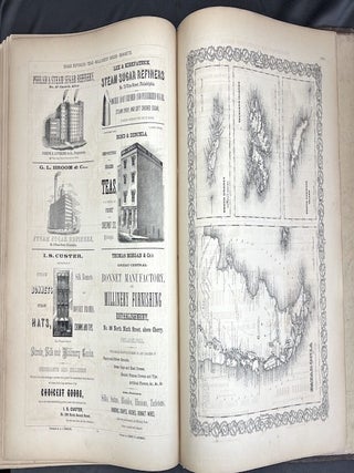 Colton's Atlas of America (1856), Philadelphia Commercial Edition
