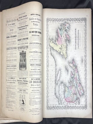 Colton's Atlas of America (1856), Philadelphia Commercial Edition