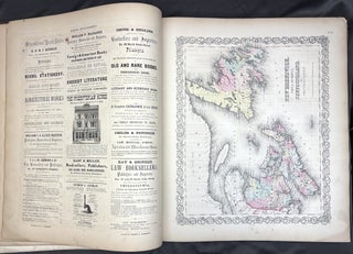 Colton's Atlas of America (1856), Philadelphia Commercial Edition