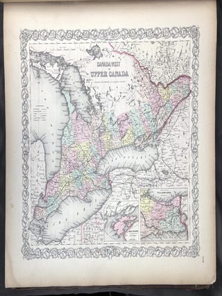 Colton's Atlas of America (1856), Philadelphia Commercial Edition