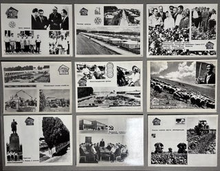 Ca. 1970 photo book of the Politotdel collective farm in Tashkent Oblast, Uzbekistan SSR