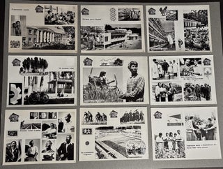 Ca. 1970 photo book of the Politotdel collective farm in Tashkent Oblast, Uzbekistan SSR