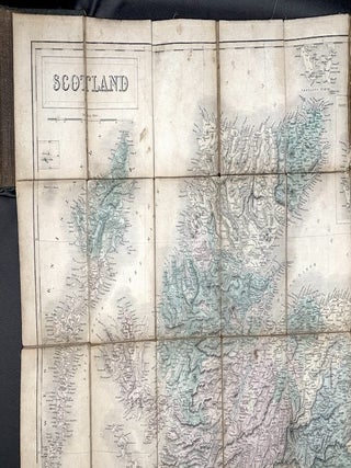 Black's Road and Railway Travelling Map of Scotland, ca. 1850s