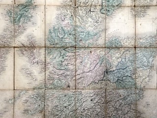 Black's Road and Railway Travelling Map of Scotland, ca. 1850s