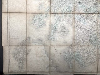 Black's Road and Railway Travelling Map of Scotland, ca. 1850s