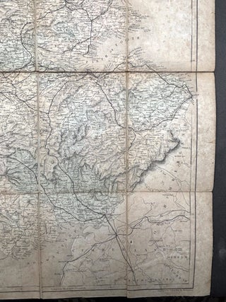 Black's Road and Railway Travelling Map of Scotland, ca. 1850s