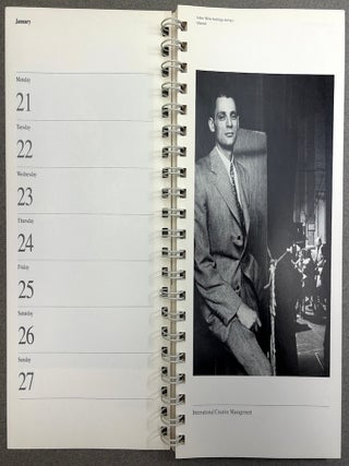 7 souvenir Kennedy Center Honors calendar books from 1981, 1982, 1983, 1984, 1985, 1986, 1987 Galas