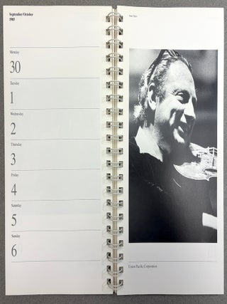 7 souvenir Kennedy Center Honors calendar books from 1981, 1982, 1983, 1984, 1985, 1986, 1987 Galas