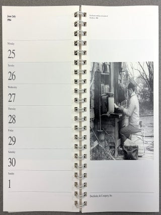 7 souvenir Kennedy Center Honors calendar books from 1981, 1982, 1983, 1984, 1985, 1986, 1987 Galas