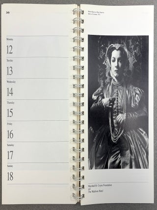 7 souvenir Kennedy Center Honors calendar books from 1981, 1982, 1983, 1984, 1985, 1986, 1987 Galas