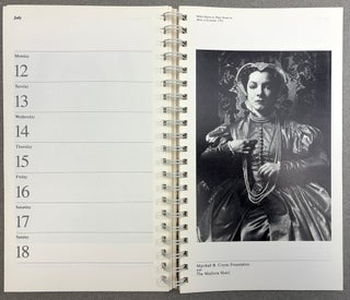 7 souvenir Kennedy Center Honors calendar books from 1981, 1982, 1983, 1984, 1985, 1986, 1987 Galas
