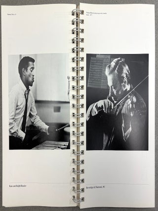 7 souvenir Kennedy Center Honors calendar books from 1981, 1982, 1983, 1984, 1985, 1986, 1987 Galas