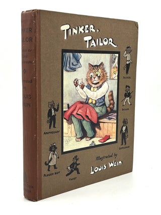Tinker, Tailor (illustrated by Louis Wain including 12 color plates), 1914. Edric. Louis Wain Vredenburg.