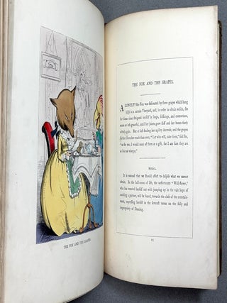 The Fables of Aesop and others, Translated into Human Nature, Designed and Drawn on the Wood...engraved by Swain