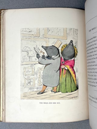 The Fables of Aesop and others, Translated into Human Nature, Designed and Drawn on the Wood...engraved by Swain