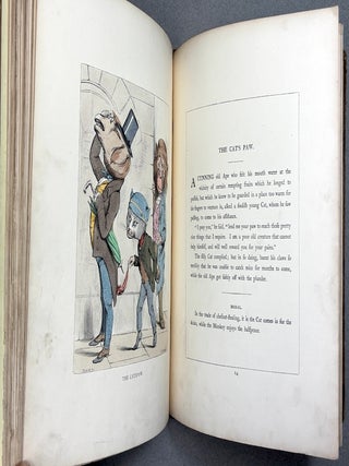 The Fables of Aesop and others, Translated into Human Nature, Designed and Drawn on the Wood...engraved by Swain