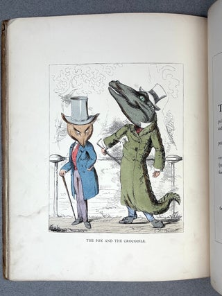 The Fables of Aesop and others, Translated into Human Nature, Designed and Drawn on the Wood...engraved by Swain