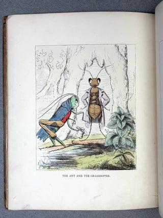 The Fables of Aesop and others, Translated into Human Nature, Designed and Drawn on the Wood...engraved by Swain