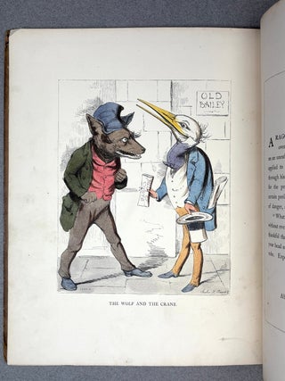 The Fables of Aesop and others, Translated into Human Nature, Designed and Drawn on the Wood...engraved by Swain