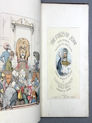 The Fables of Aesop and others, Translated into Human Nature, Designed and Drawn on the Wood...engraved by Swain