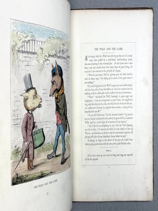 The Fables of Aesop and others, Translated into Human Nature, Designed and Drawn on the Wood...engraved by Swain