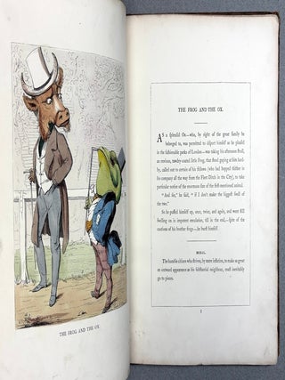 The Fables of Aesop and others, Translated into Human Nature, Designed and Drawn on the Wood...engraved by Swain