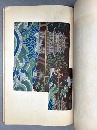 Ayanishiki, Vol. I (1916) folio color prints of textile designs