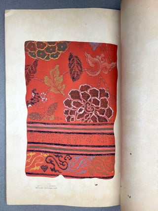 Ayanishiki, Vol. I (1916) folio color prints of textile designs