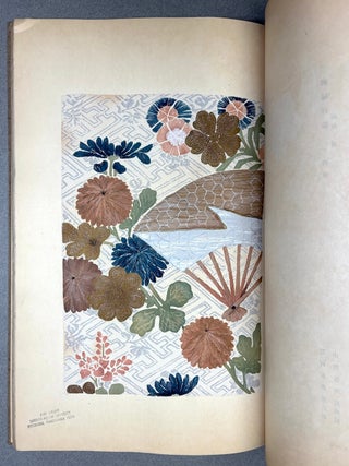 Ayanishiki, Vol. I (1916) folio color prints of textile designs