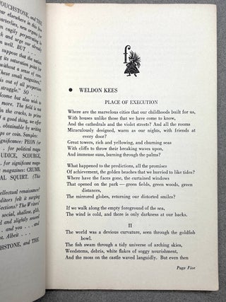Furioso Fall 1947, Vol. III no. 1