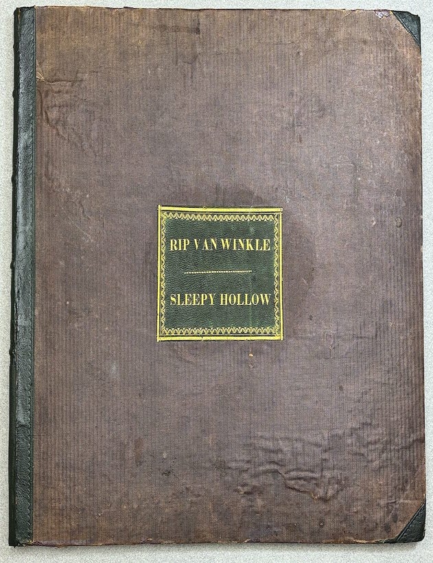 Item #h44420 Illustrations of Rip Van Winkle / The Legend of Sleep Hollow, designed & etched ...for Members of the American Art-Union (1848, 1849). Felix O. C. Darley, re Washington Irving.